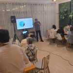Dr Jay sharing at a Health talk on 21st Maya