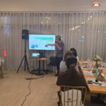 Dr Jay sharing at a Health talk on 21st Maya