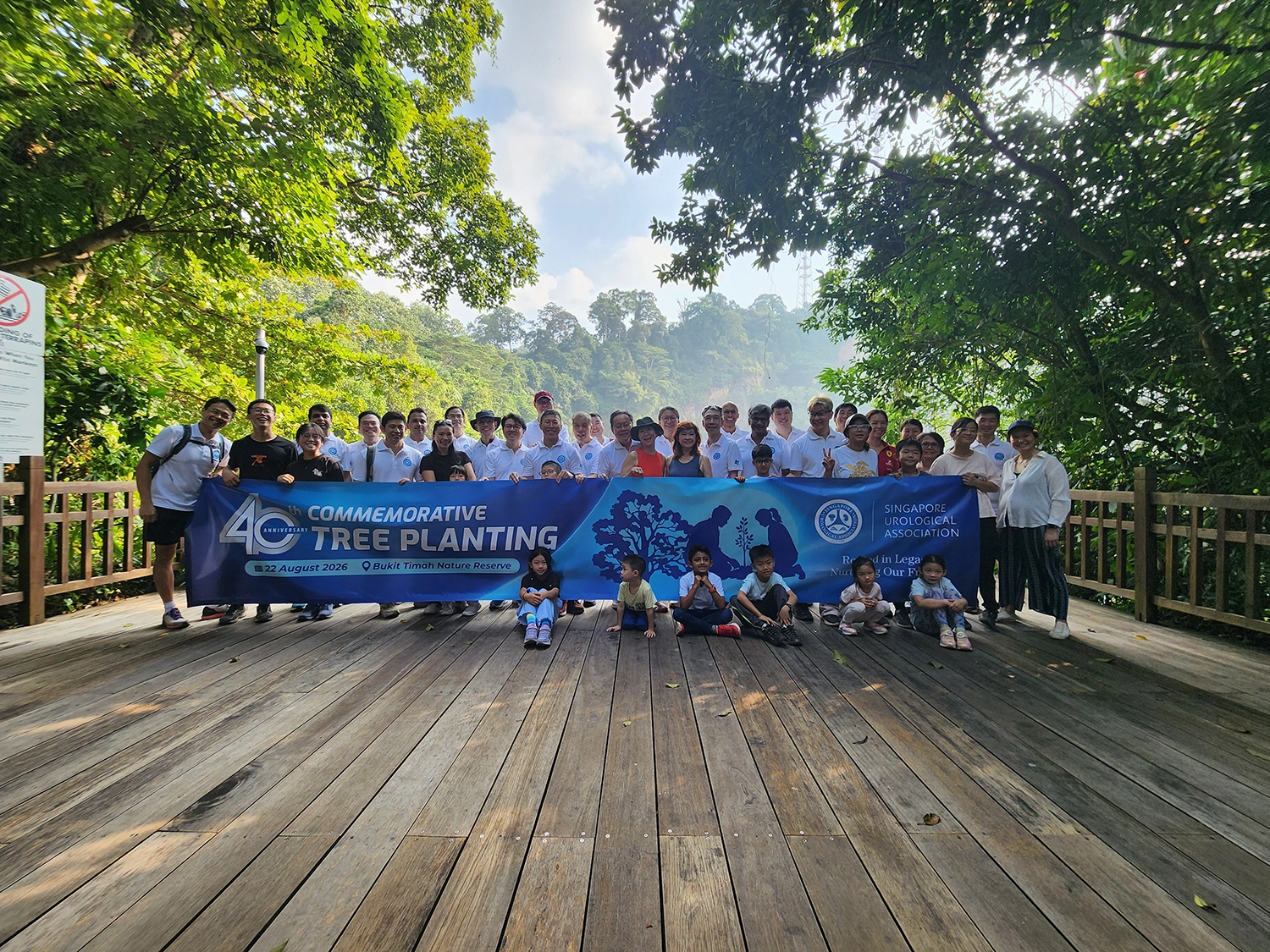 SUA 40th Anniversary Commemorative Tree Planting